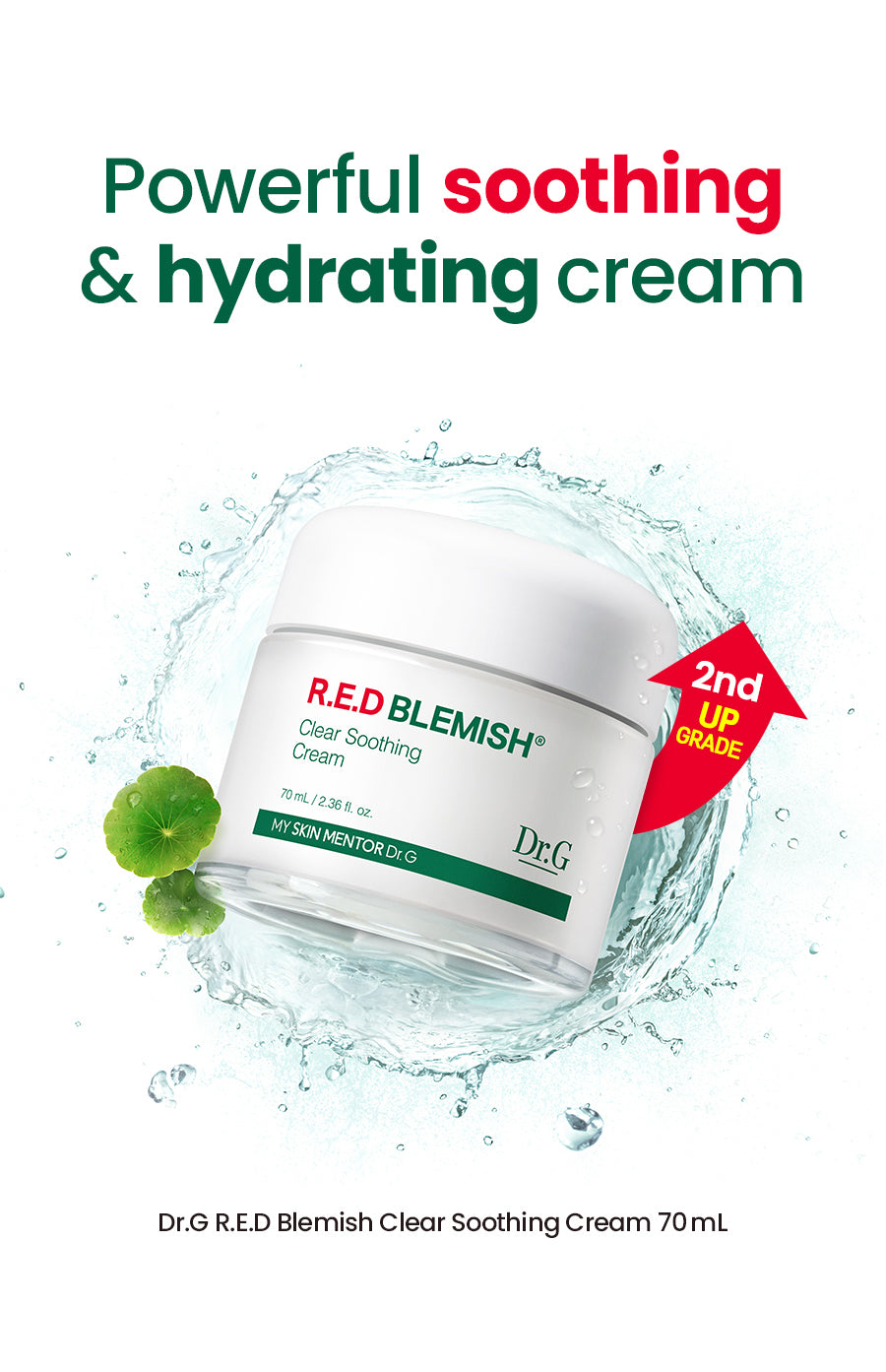 Dr.G Red Blemish Clear Soothing Cream 70ml (2023)