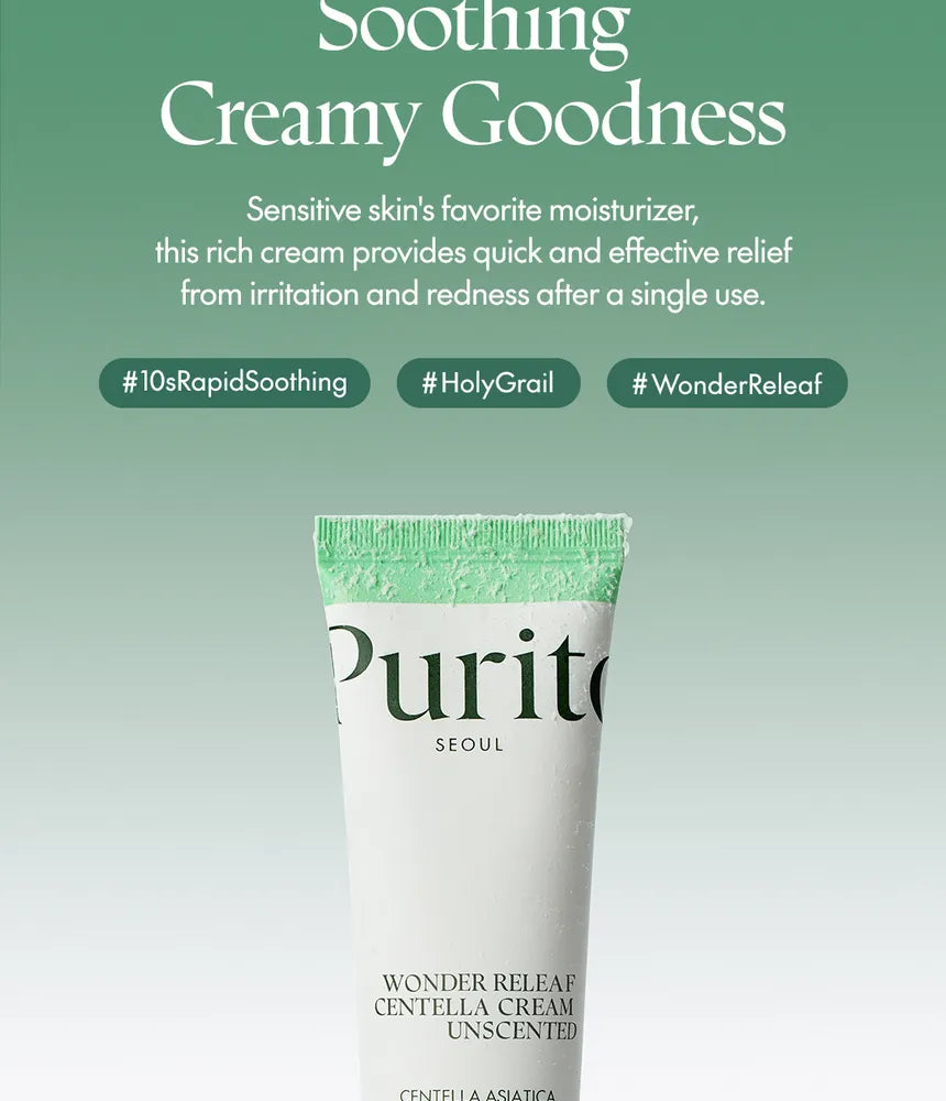 Purito Seoul Wonder Releaf Centella Cream Unscented 50ml