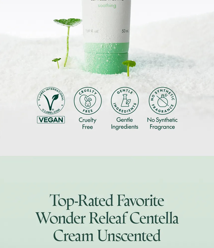 Purito Seoul Wonder Releaf Centella Cream Unscented 50ml