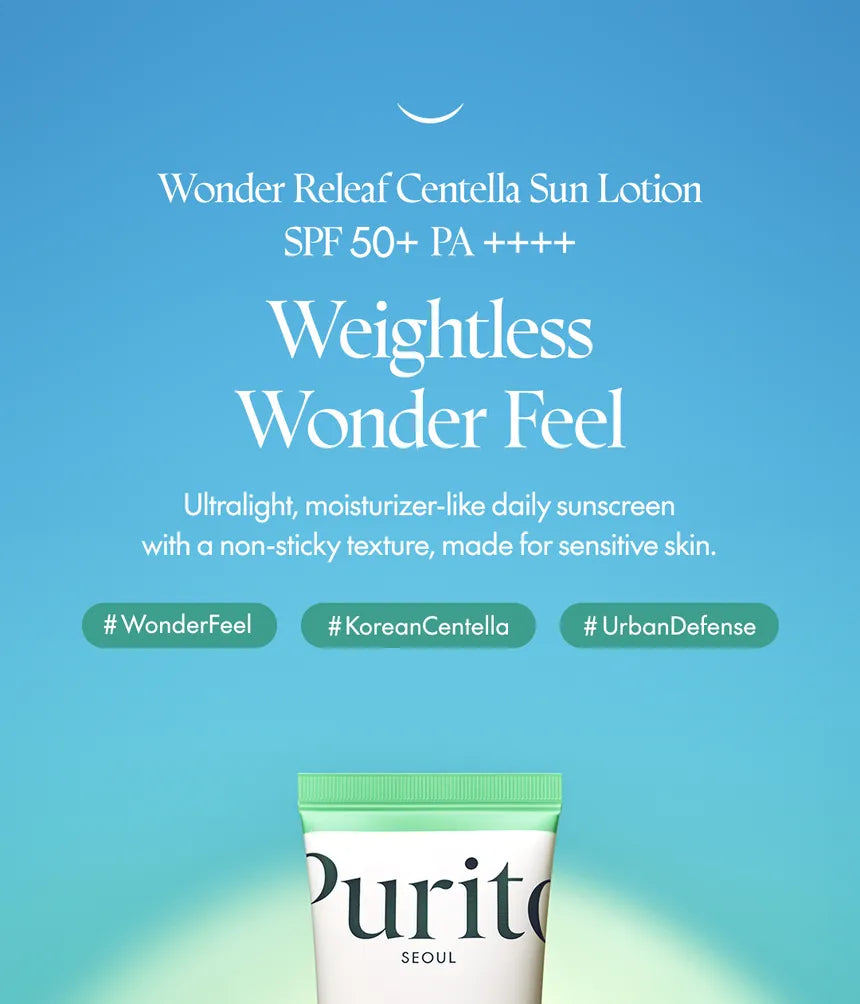 Purito Seoul Wonder Releaf Centella Daily Sun Lotion 60ml