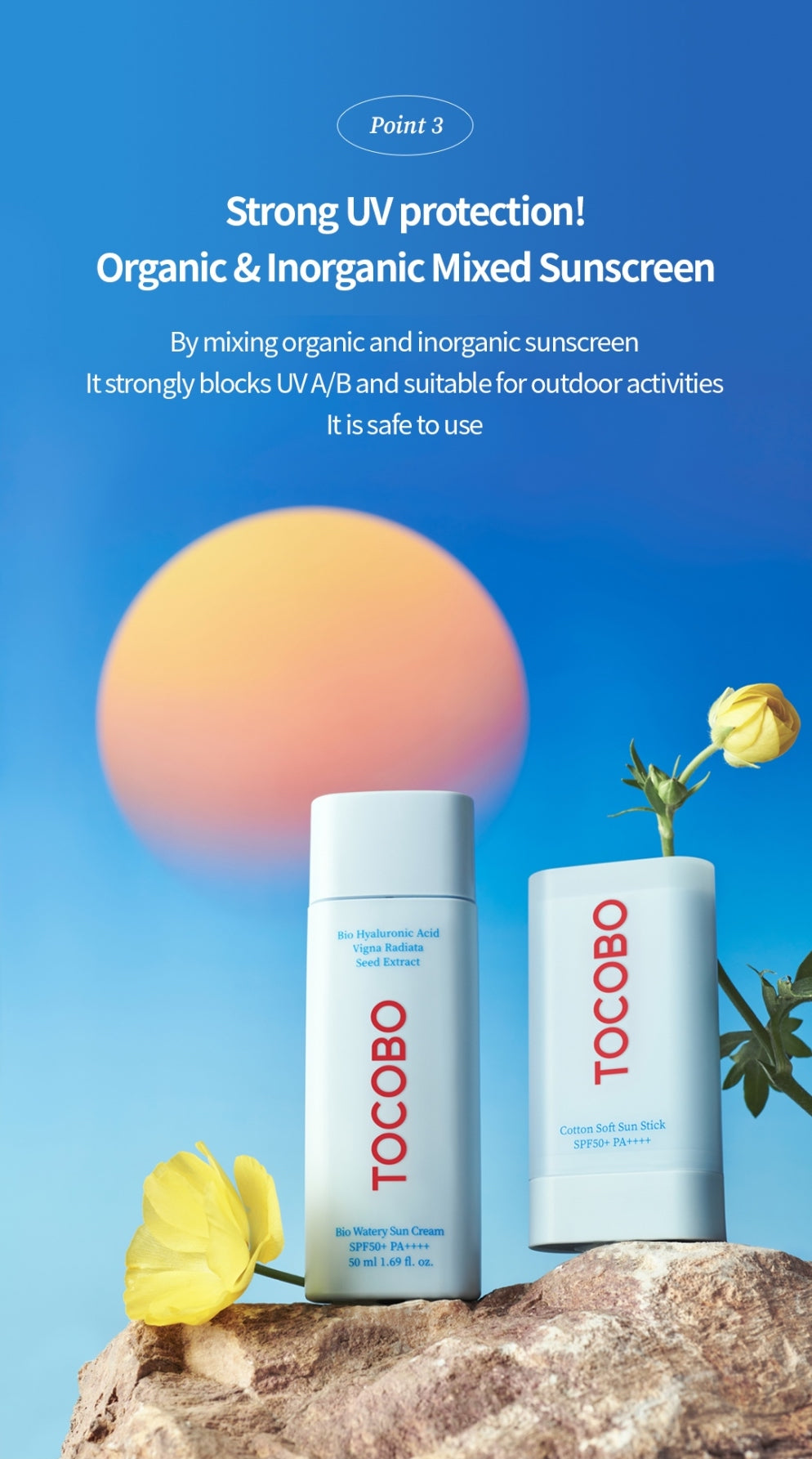 TOCOBO Cotton Soft Sun Stick SPF50+ PA++++